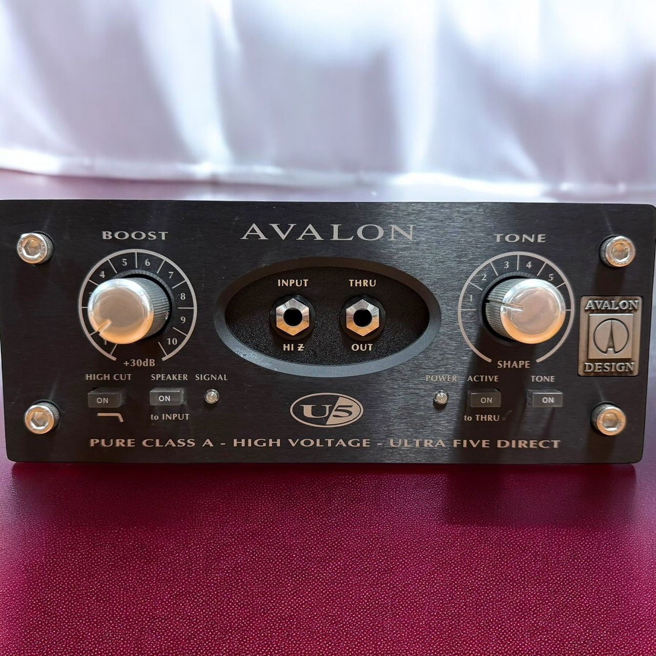 ☆送料無料 極美品 Avalon Design アバロンデザイン U5 BLACK ブラック