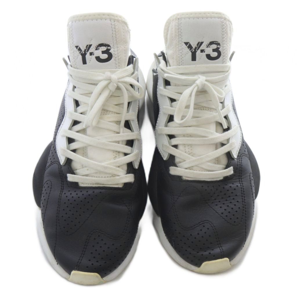 Y-3 ハイカットスニーカー ホワイト/ブラック Y-3 ハイカット スニーカー | ブラック | FARFETCH JP