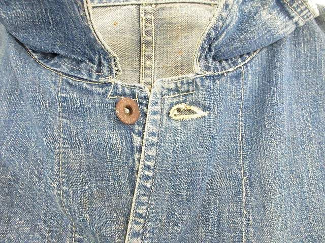 ヴィンテージ VINTAGE 40s デニムカバーオール 三つポケ大戦モデル