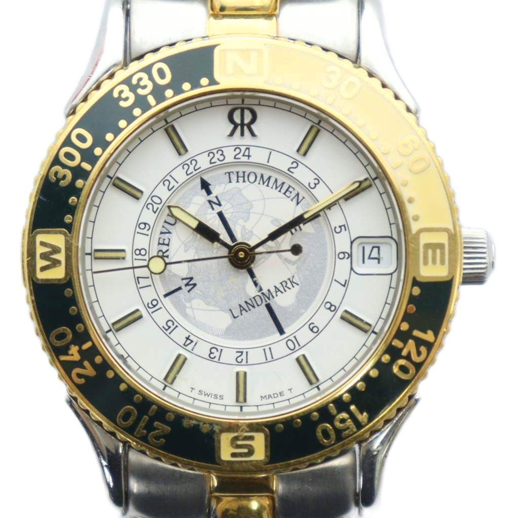 電池新品／REVUE THOMMEN LANDMARK マナスル登頂記念モデル レビュートーメン ランドマーク REVUE THOMMEN LANDMARK マナスル登頂