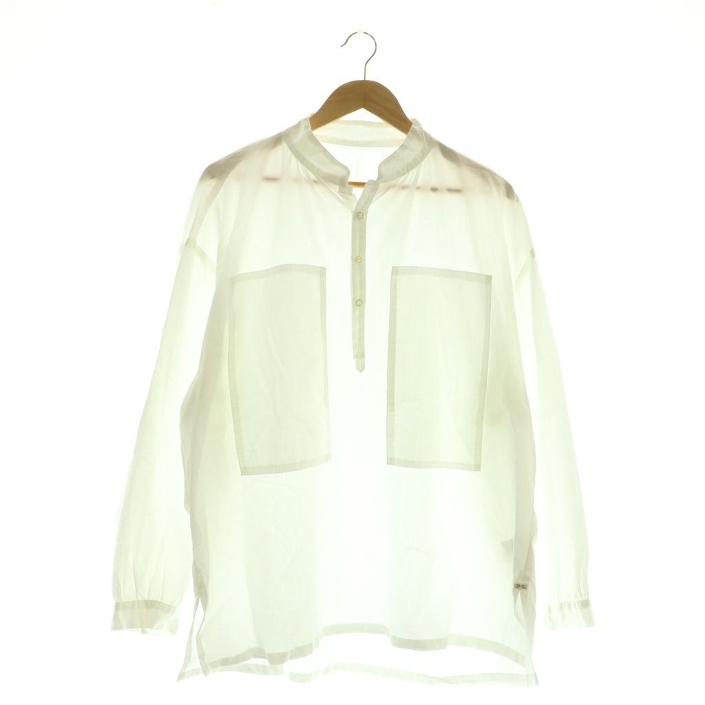 ポータークラシック Porter Classic STAND COLLAR LONG SMOCK SHIRT