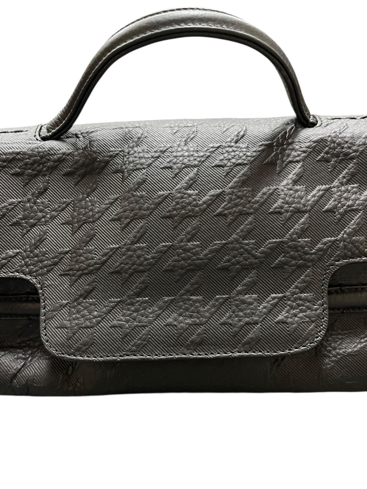 ZANELLATO Nina ショルダーバッグ 型押し レザー ブラック