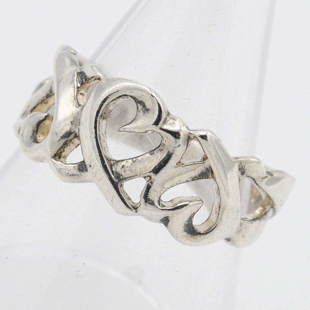 TIFFANY＆Co. ティファニー トリプル ラビングハート 指輪 リング 925