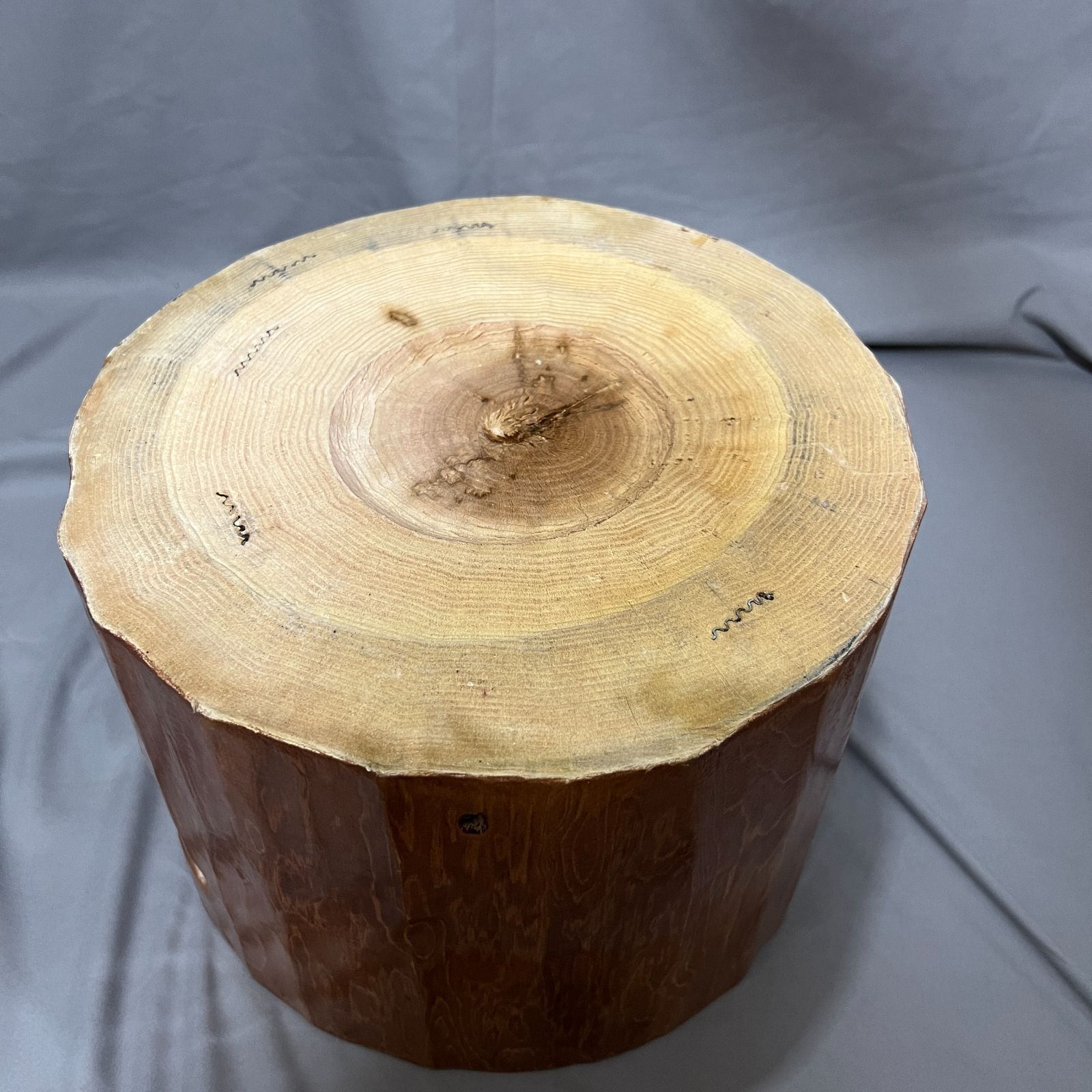 送料無料】ナガノ産業／餅つき セット 8合用 木製ミニ臼＋キネ1本