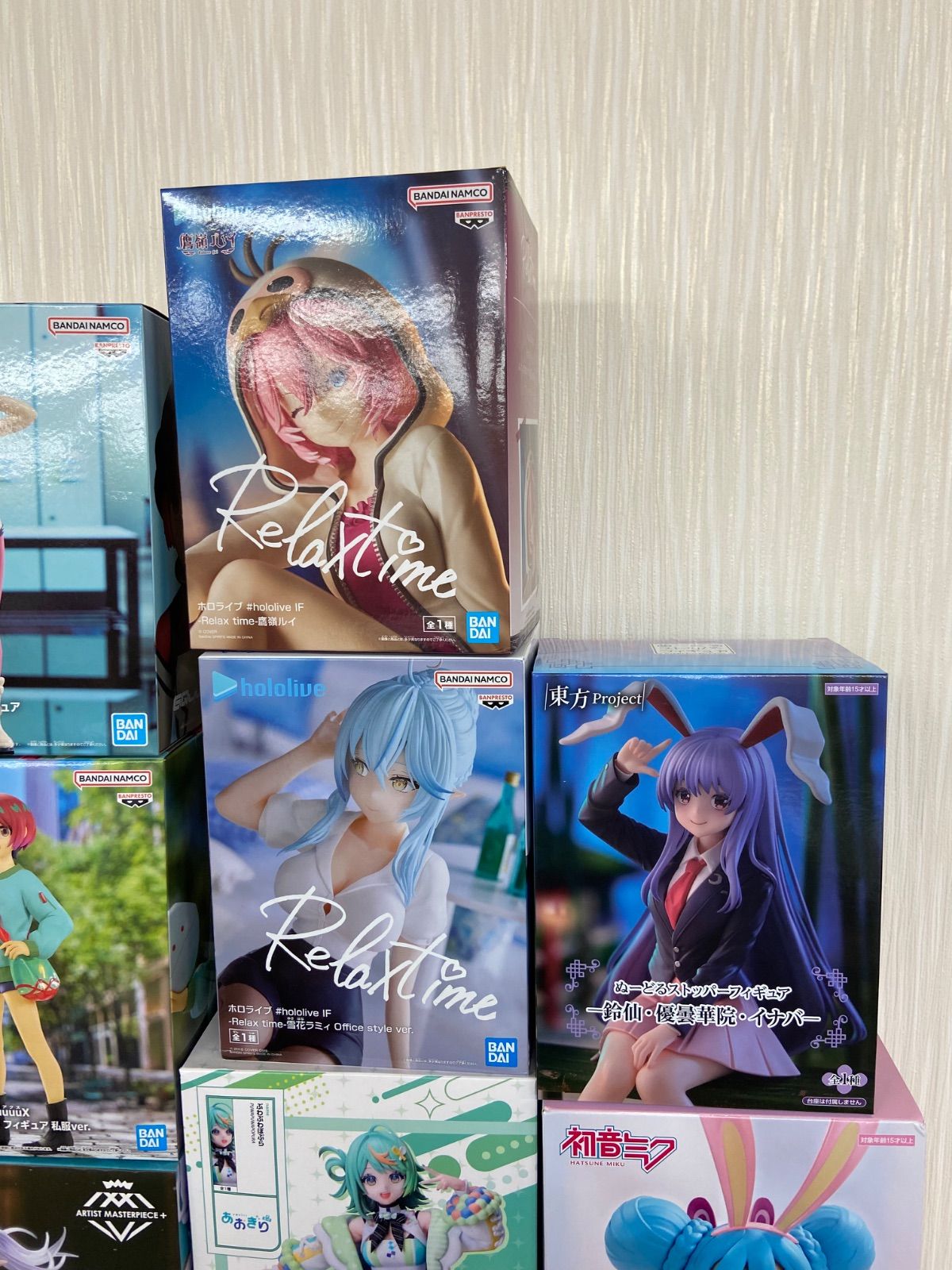 美少女系フィギュア　まとめ売り　初音ミク　ガンダム　ホロライブ 未開封 美少女 フィギュア まとめ 計15点 初音ミク 機動戦士ガンダム