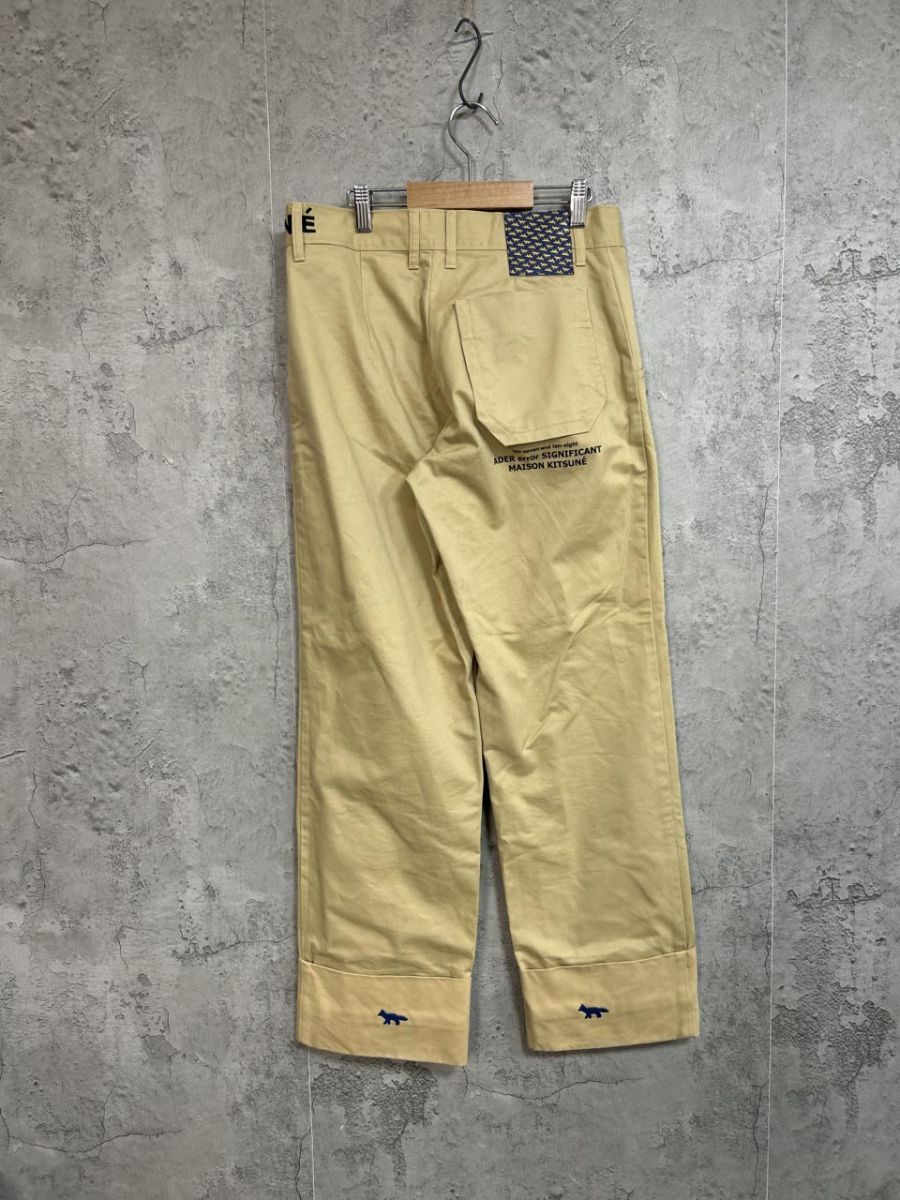 MAISON KITSUNE メゾンキツネ アダーエラー 希少 コラボ パンツ size27
