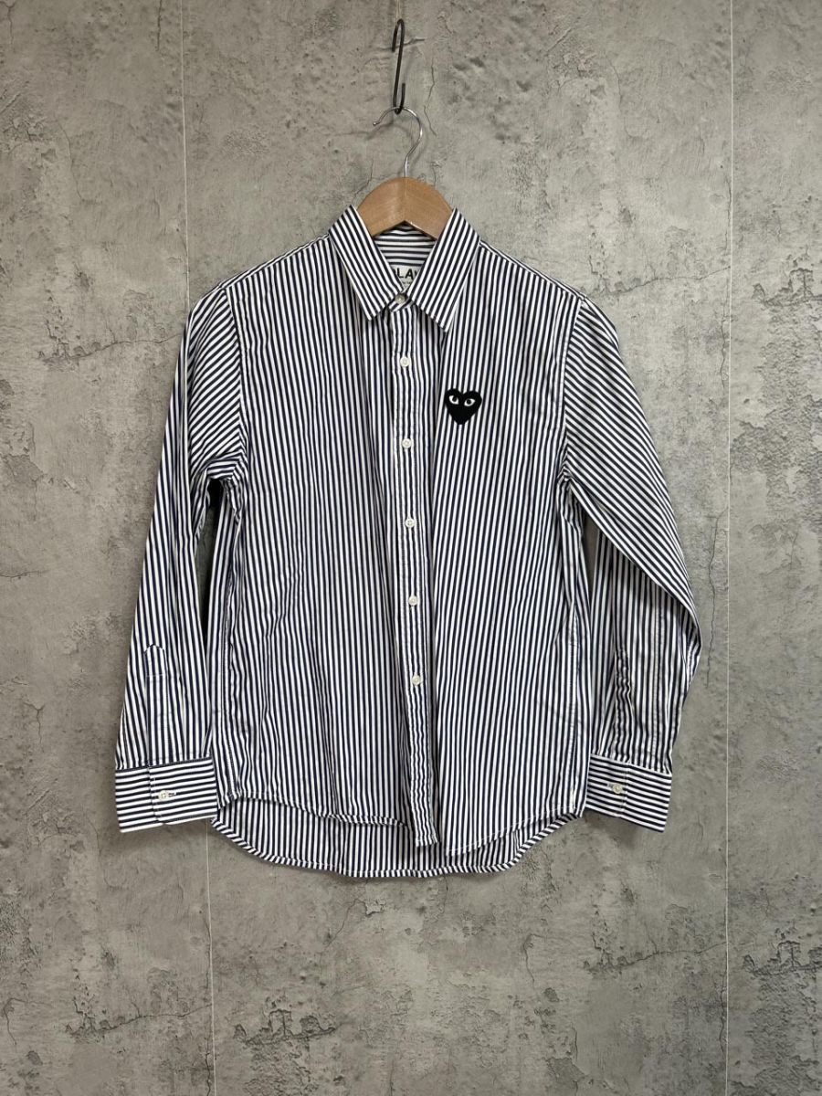 PLAY COMME des GARCONS プレイ コムデギャルソン 長袖 ストライプ柄