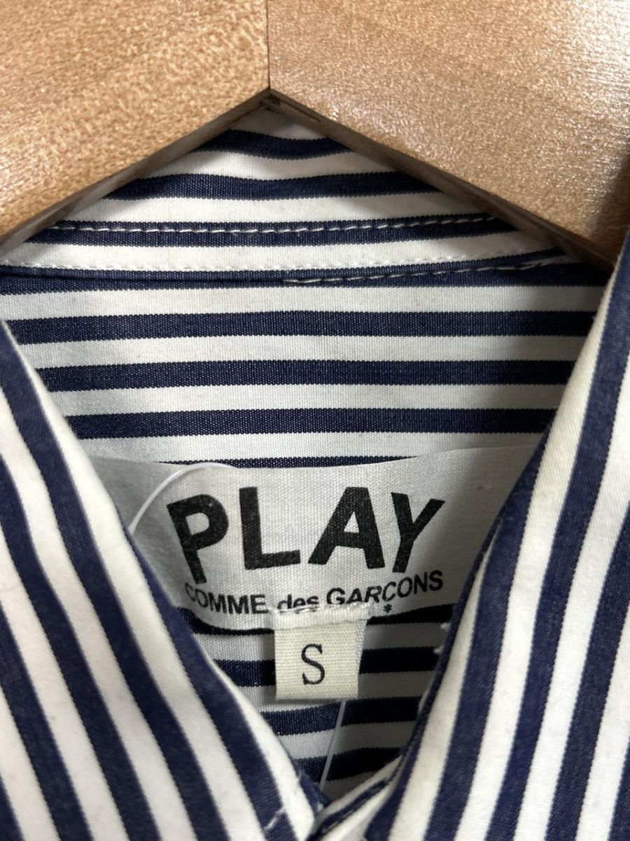 PLAY COMME des GARCONS プレイ コムデギャルソン 長袖 ストライプ柄