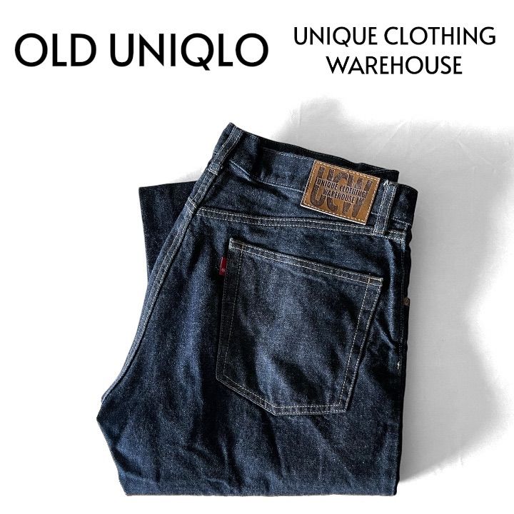 90s UNIQUE CLOTHING WAREHOUSE オールドユニクロ デニムパンツ 