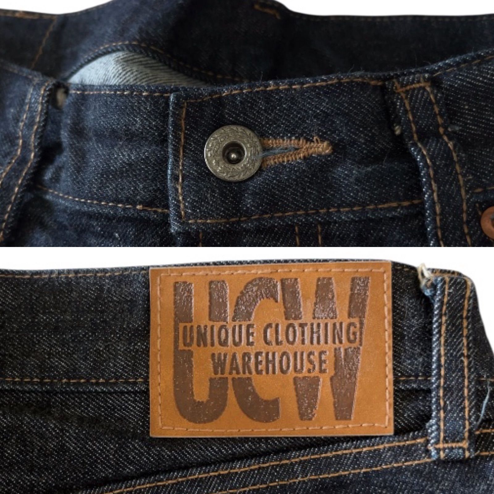 90s UNIQUE CLOTHING WAREHOUSE オールドユニクロ デニムパンツ 