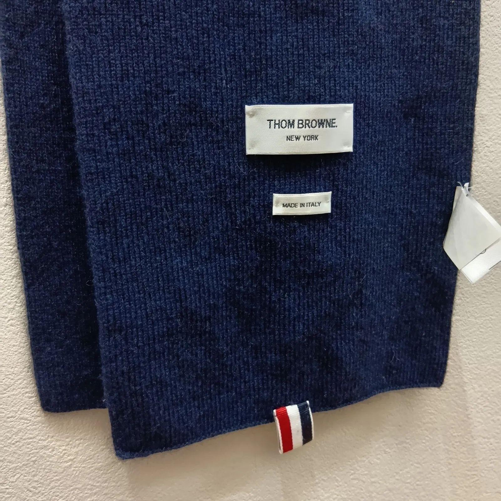 超メルカリ市/ﾌｫﾛﾜｰ様ｸｰﾎﾟﾝ有 Thom Browne トムブラウン ネイビー 4