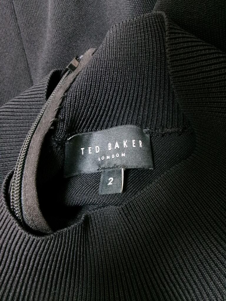 TED BAKER テッドベイカー ワンピース 切り替えワンピ ニット 布帛