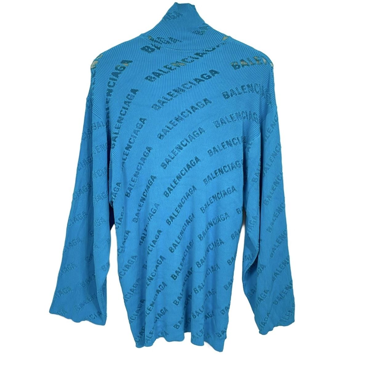 バレンシアガ 長袖カットソー サイズL ユニセックス美品 - 719056