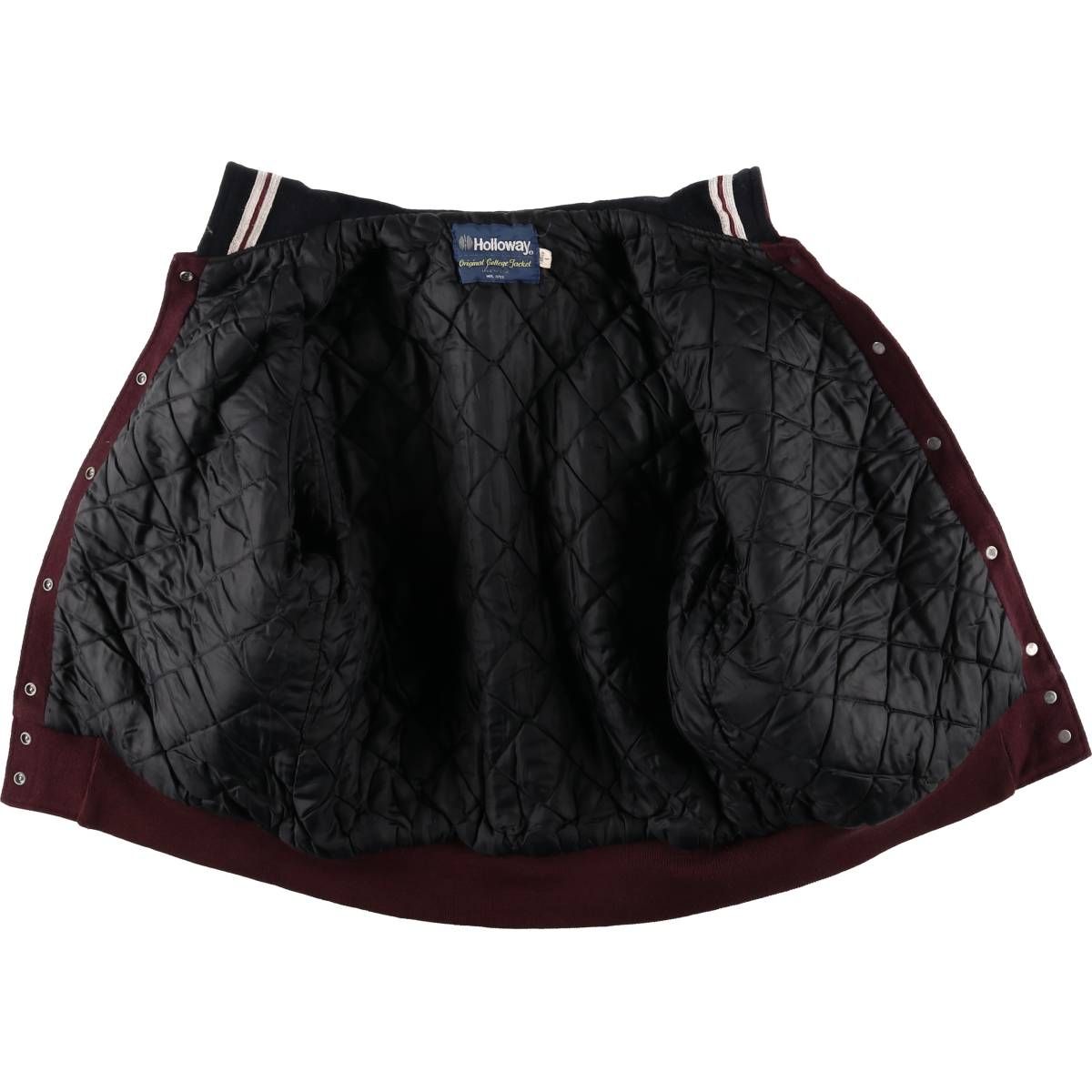 古着 80年代 ホロウェイ Holloway セーラーカラー 中綿入り ウール