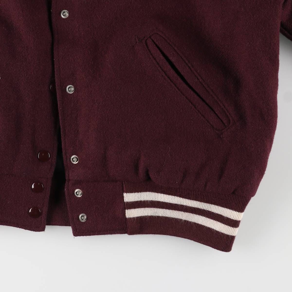 古着 80年代 ホロウェイ Holloway セーラーカラー 中綿入り ウール