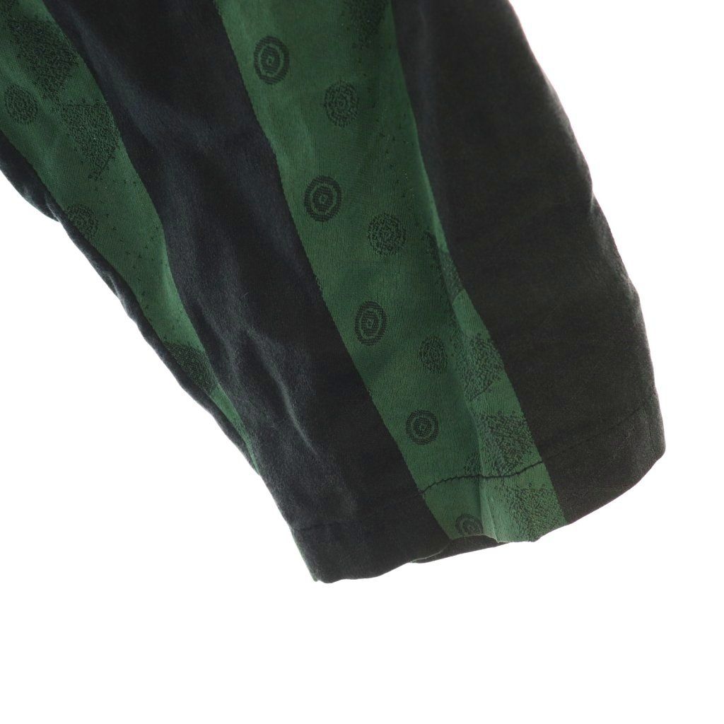 イッセイミヤケ ISSEY MIYAKE 筆タグ ストライプ 変形 長袖 カットソー