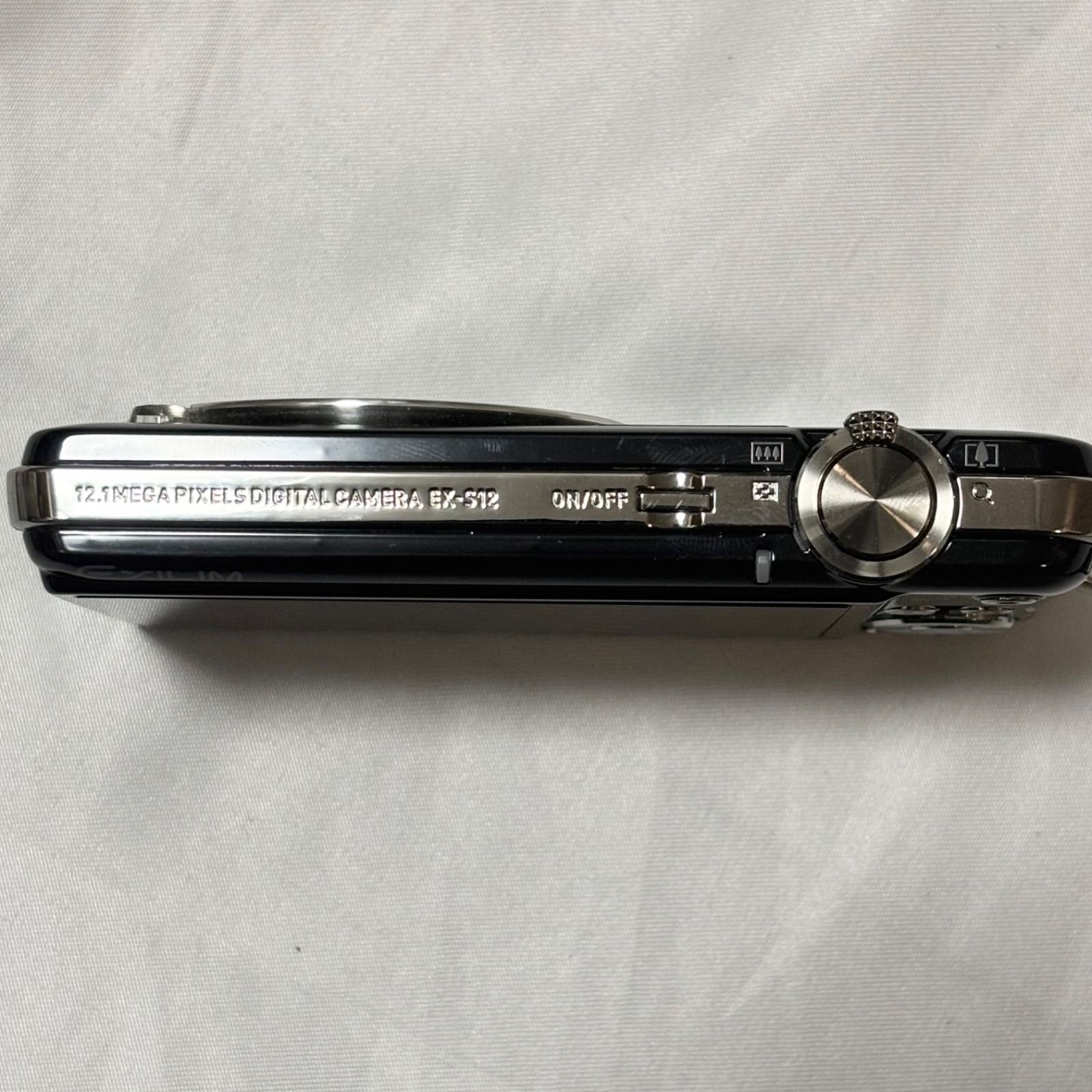 送料無料】CASIO/カシオ/EXILIM/エクシリム/EX-S12/ブラック