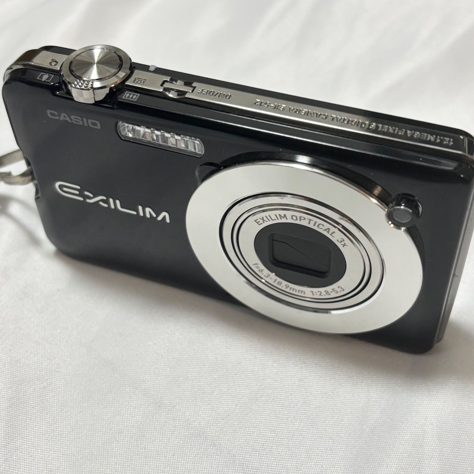 送料無料】CASIO/カシオ/EXILIM/エクシリム/EX-S12/ブラック