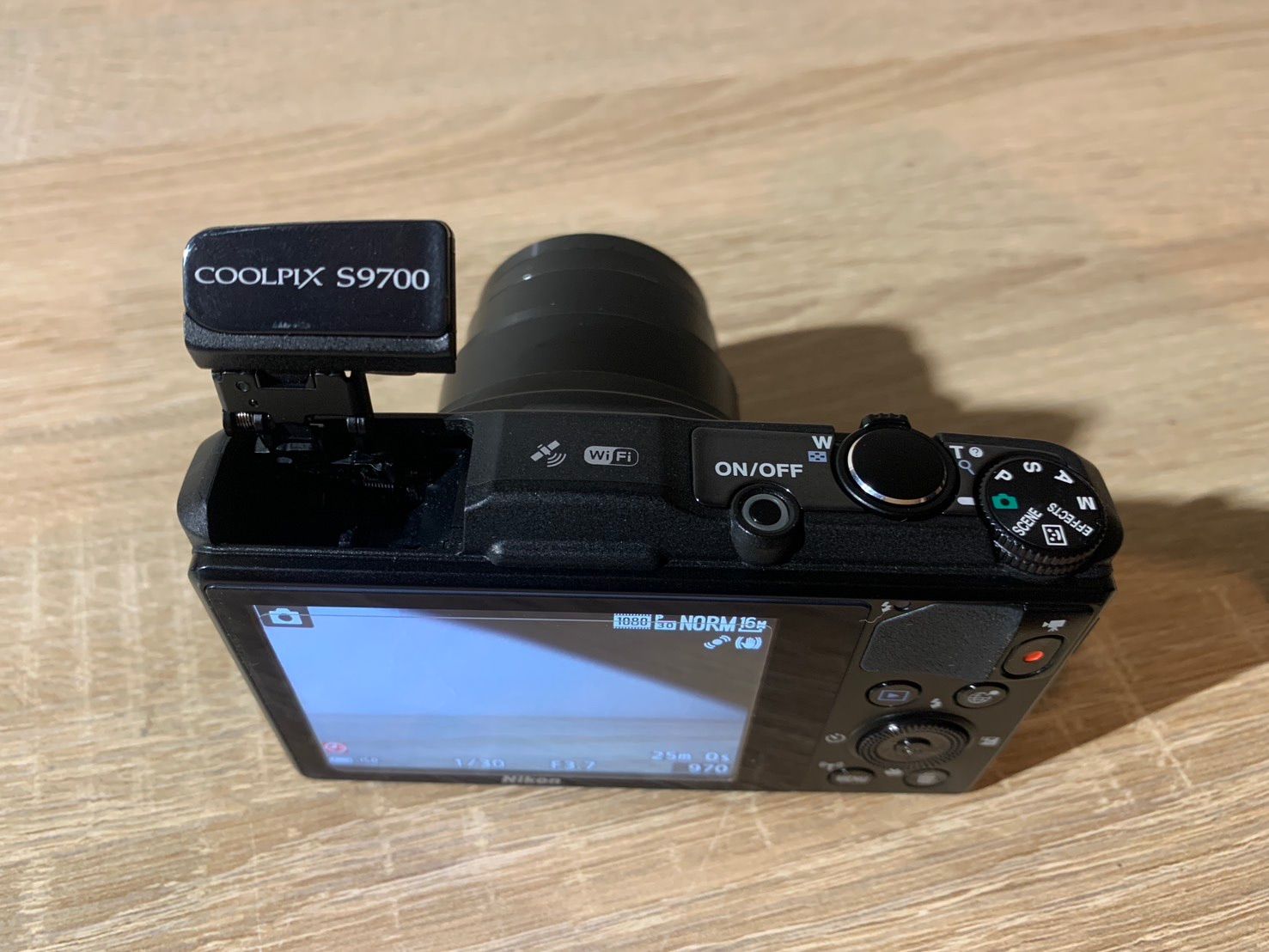 6694 Nikon COOLPIX S9700 ブラック ジャンク - メルカリ
