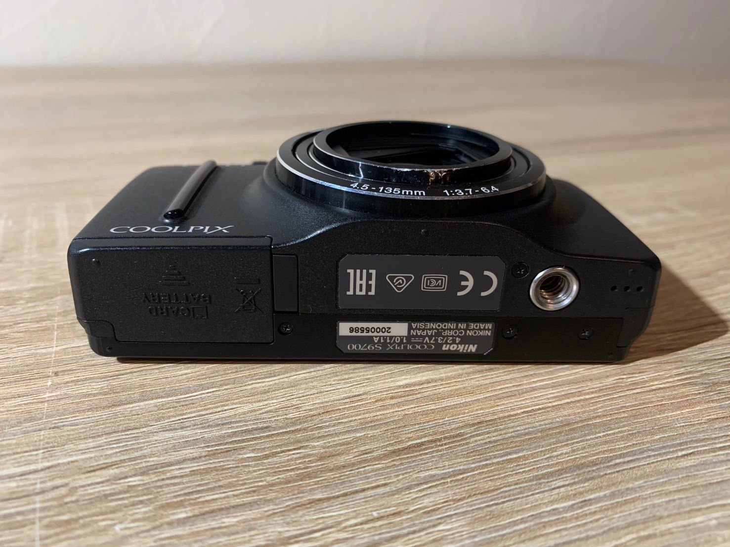 6694 Nikon COOLPIX S9700 ブラック ジャンク - メルカリ