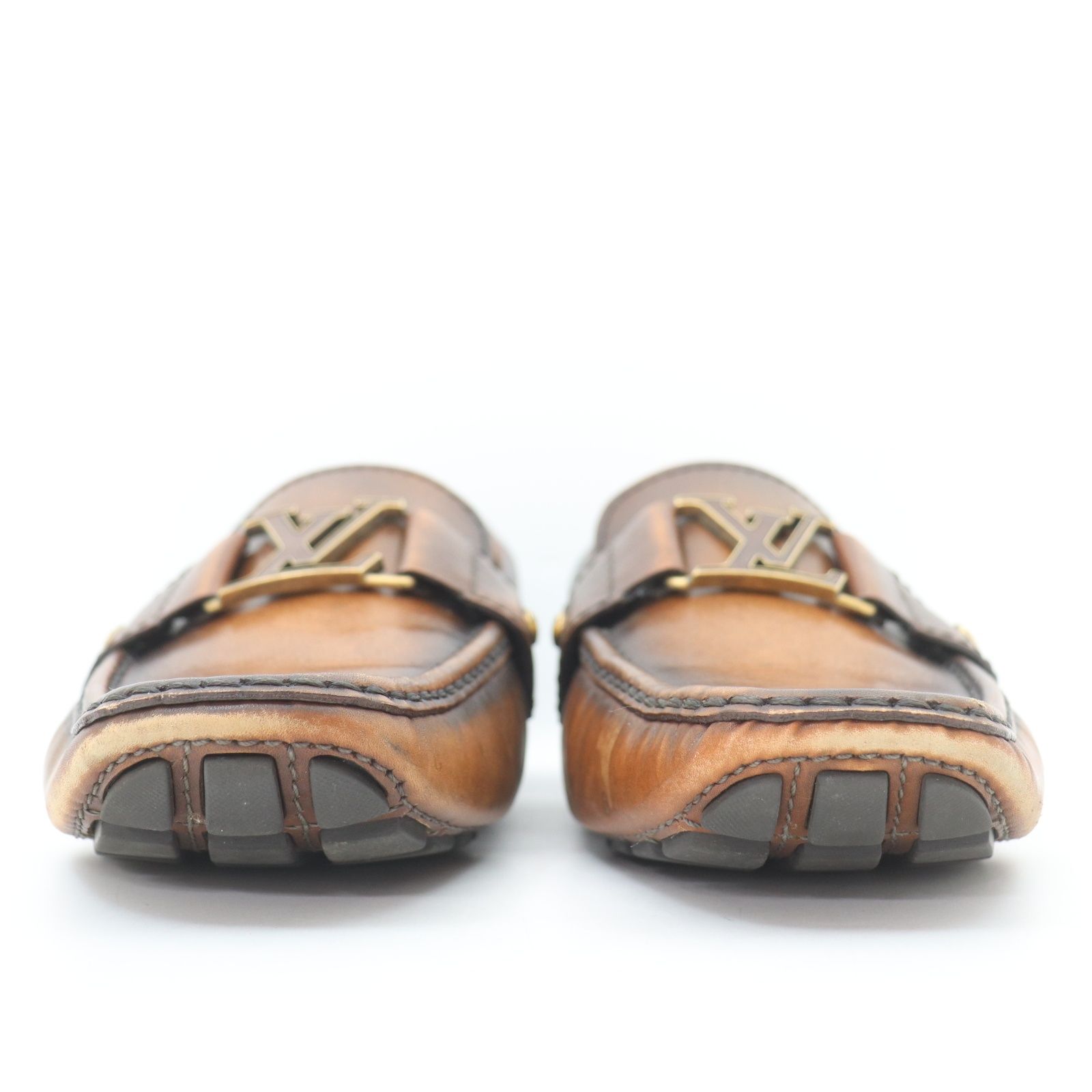 ルイヴィトン LOUIS VUITTON レザー ドライビングシューズ 8.5 IT0X9U8U5EQ9 LOUIS VUITTON ルイヴィトン レザー ドライビング