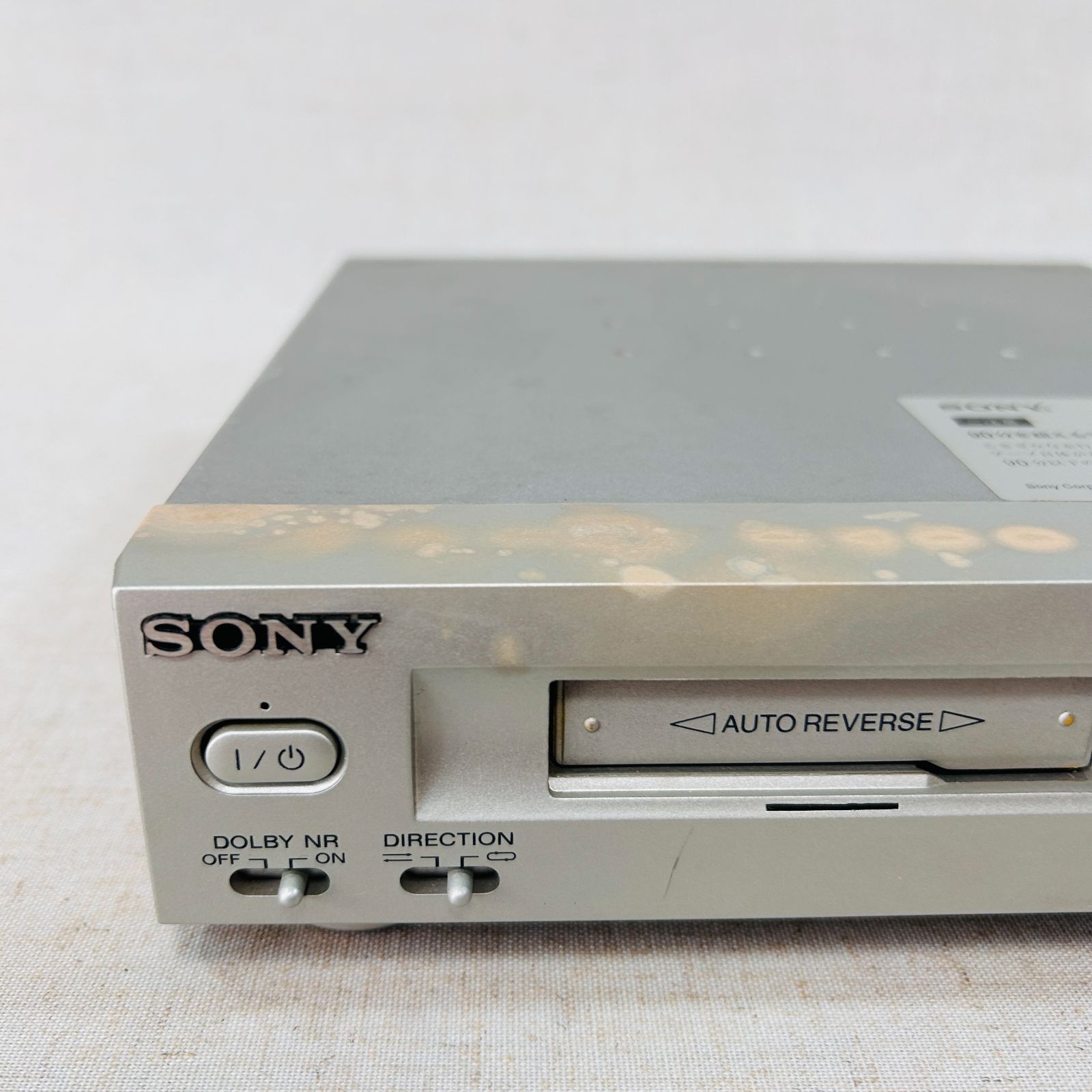 ジャンク】SONY ソニー システムカセットデッキ TC-TX333 - メルカリ