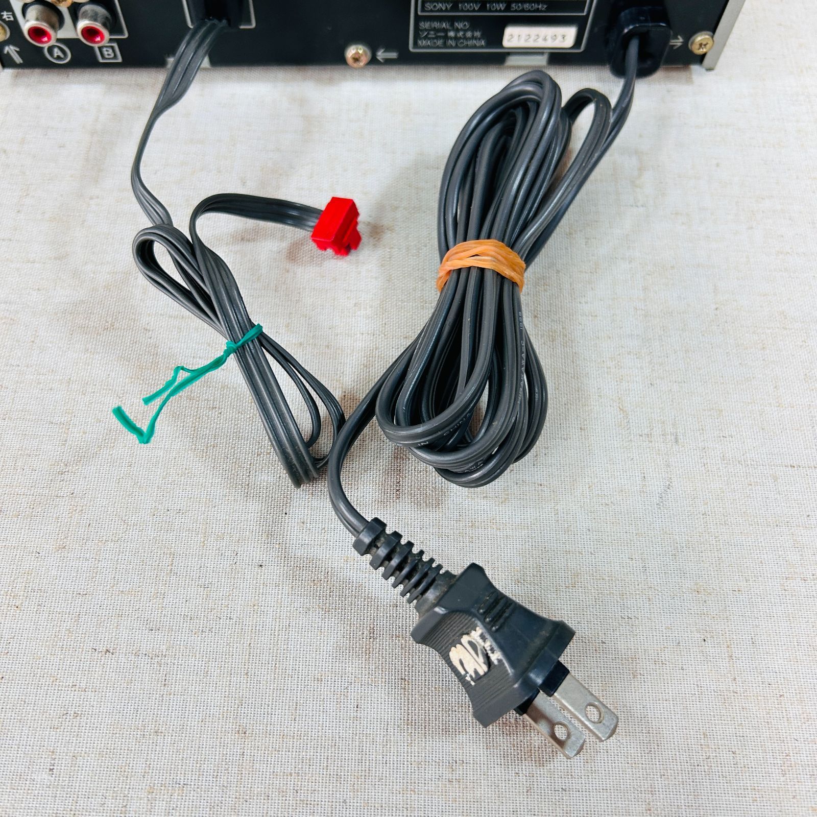 ジャンク】SONY ソニー システムカセットデッキ TC-TX333 - メルカリ