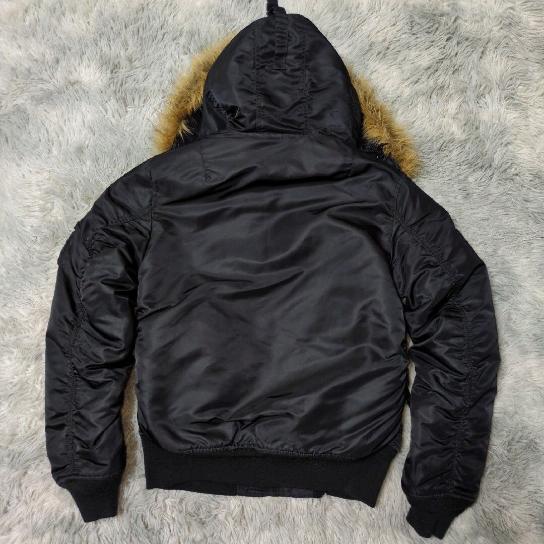 ALPHA】アルファ☆N-2B☆フライトジャケット☆短丈☆ショート丈☆裾