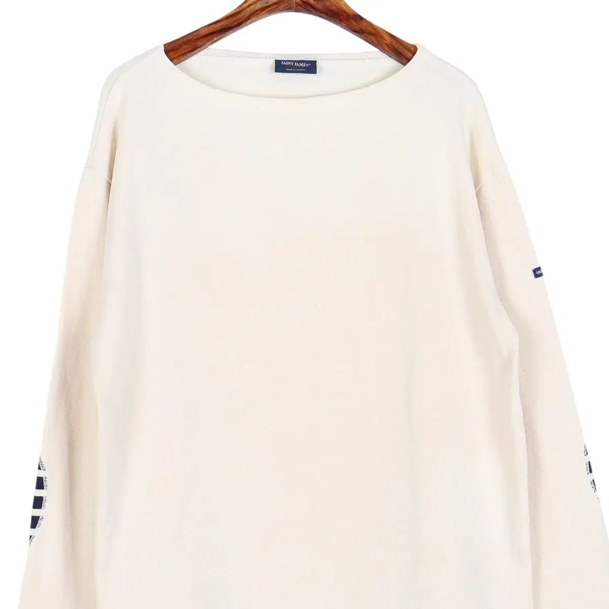 新品SAINTJAMES エルボパッチ 長袖カットソー SAINT JAMES tシャツ MARIN COL BATEAU GUILDO ELBOW PATCH セント