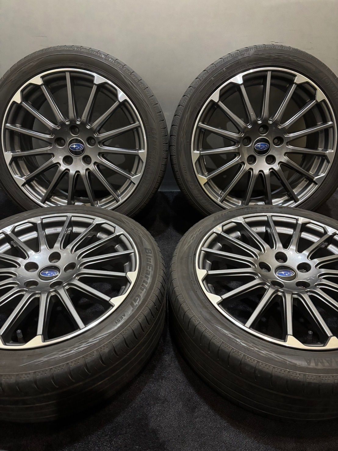 ☆225/45R18 YOKOHAMA/BluEarth-GT AE51 23年製 スバル VM レヴォーグ