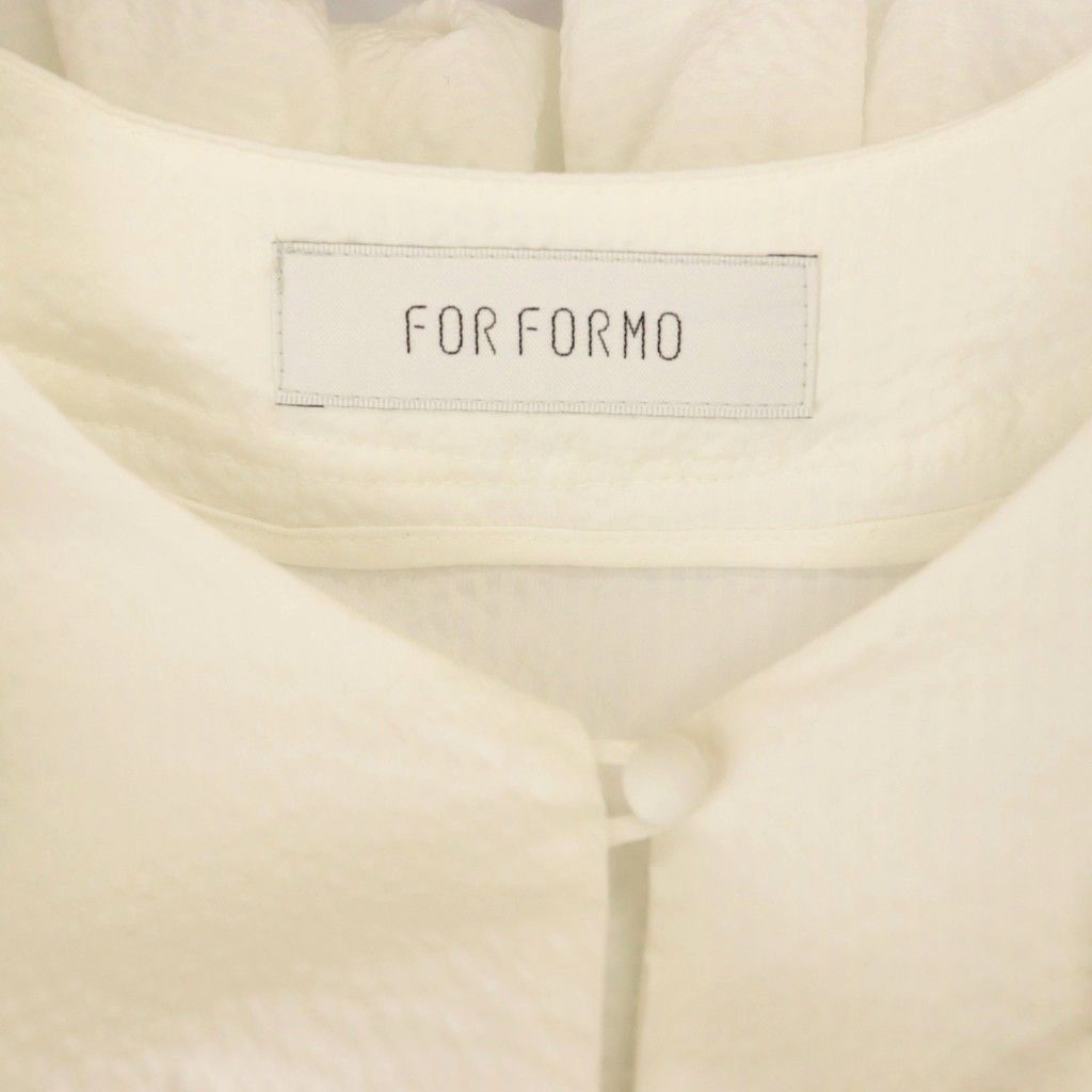 フォルフォルモ Formo Frill Blouse ブラウス シャツ プルオーバー