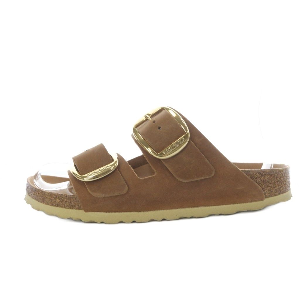 【中古】ビルケンシュトック BIRKENSTOCK Arizona Big Buckle サンダル フラット 25cm ブラウン 1011073 /YO28 ビルケンシュトック BIRKENSTOCK Arizona Big Buckle サンダル