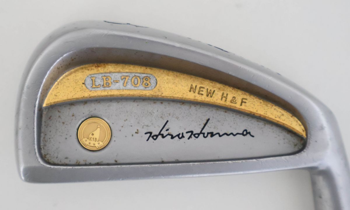 ○【金七宝！4つ星】本間☆ヒロホンマ LB-708 NEW H&Fアイアン 10本