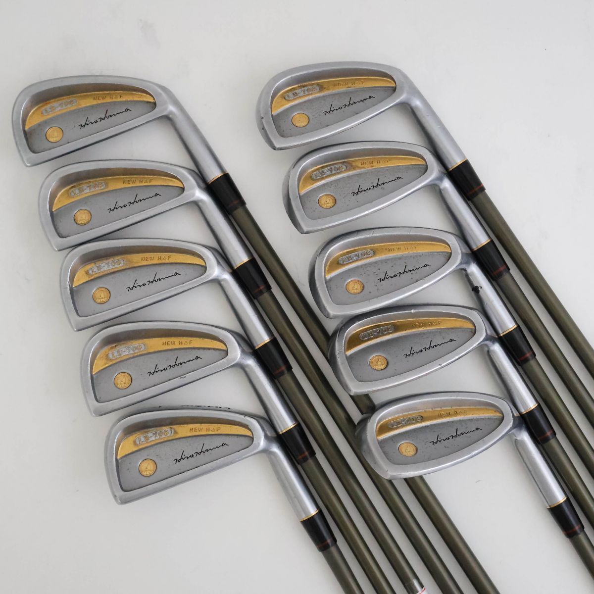 ○【金七宝！4つ星】本間☆ヒロホンマ LB-708 NEW H&Fアイアン 10本