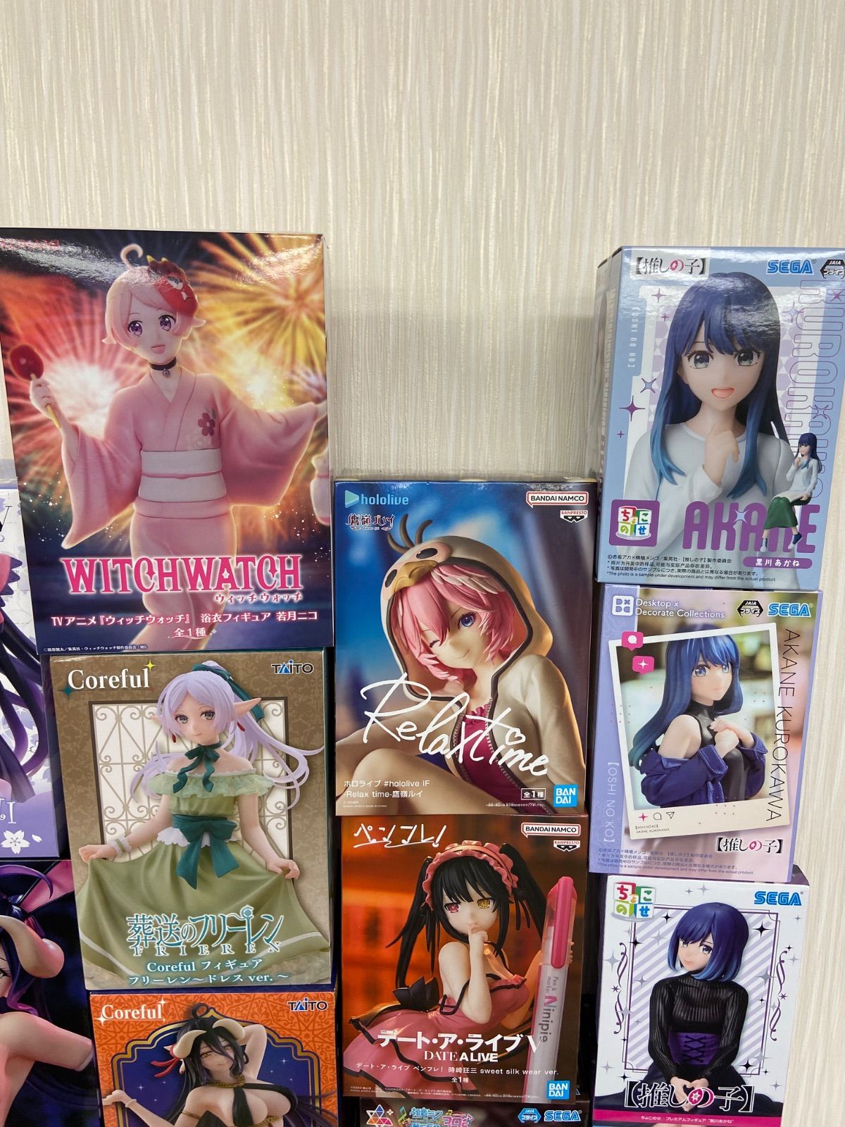 最新フィギュア まとめ売り フリーレン プライズ デート・ア・ライブ 初音ミク 未開封 美少女 プライズ フィギュア まとめ 計19点 オーバーロード