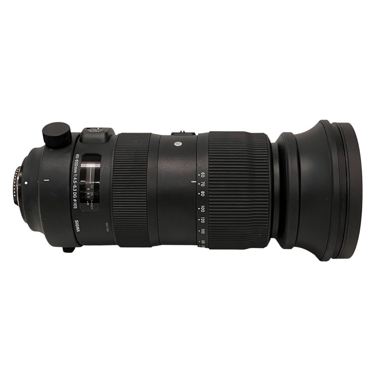 SIGMA Nikon用レンズ　ジャンク品 SIGMA シグマ 60-600mm F4.5-6.3 DG ニコンマウント 超望遠 高倍率