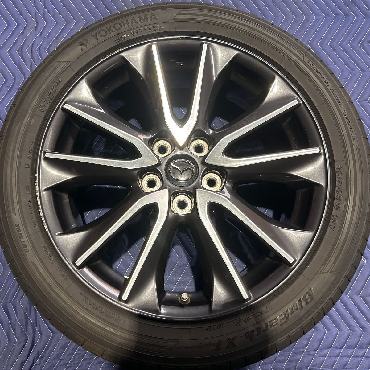 マツダMazda CX-3 純正ホイール　18インチ 4本価格☆マツダ CX-3 純正 ホイール 18インチ 18×7J CX3 PCD114.3/5H