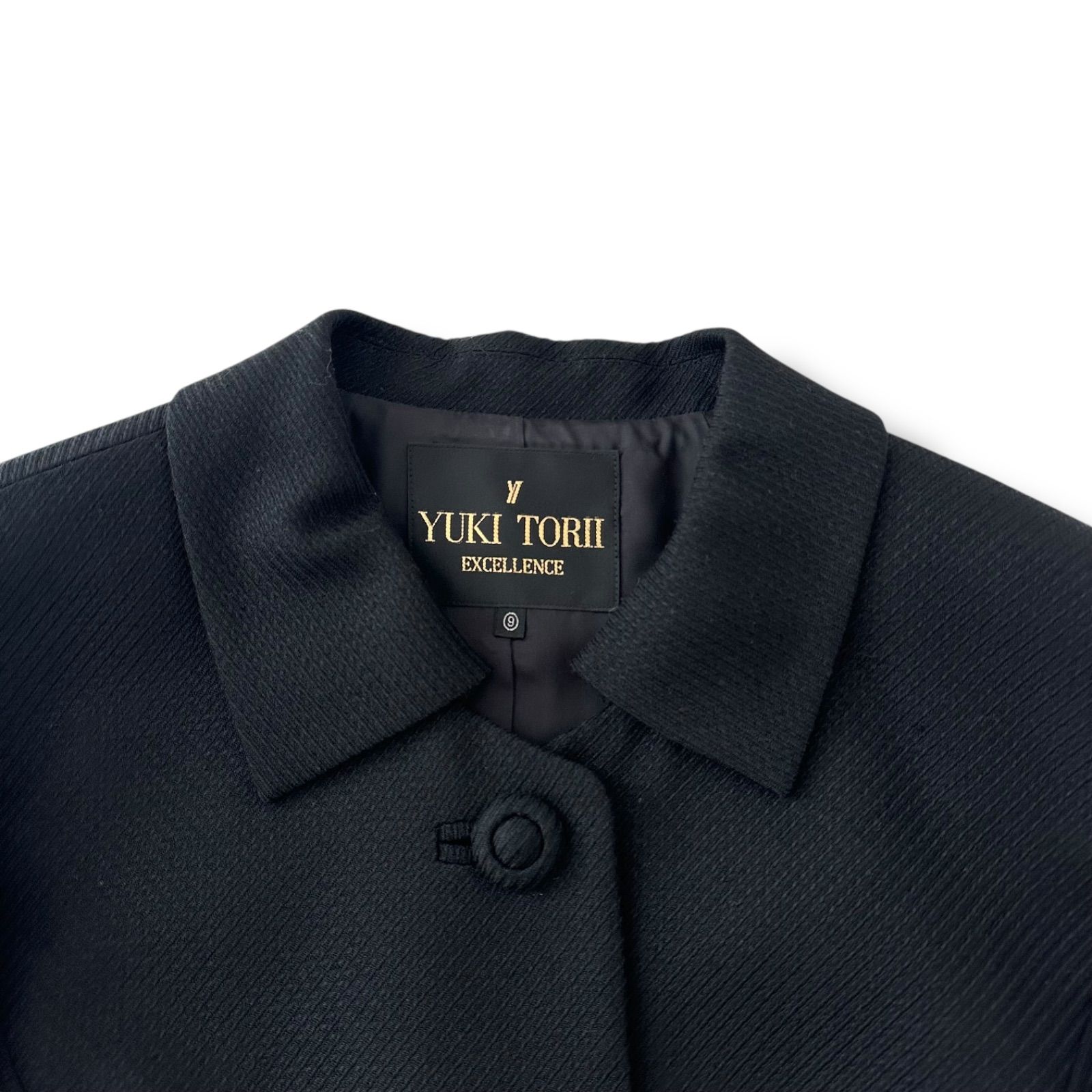 yuki 36ブラック ユキ トリイ YUKI TORII YUKI TORIIブラックフォーマルスーツ
