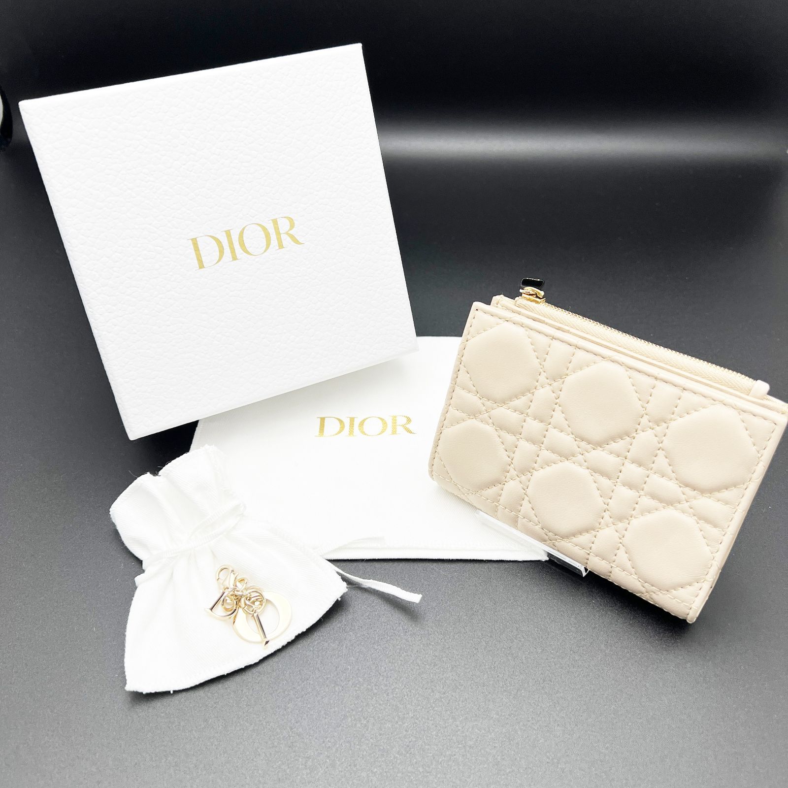 ほぼ未使用】Christian Dior クリスチャンディオール レディディオール 