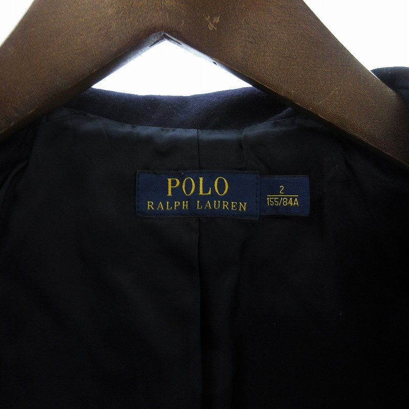ポロ ラルフローレン POLO RALPH LAUREN テーラード ジャケット 紺