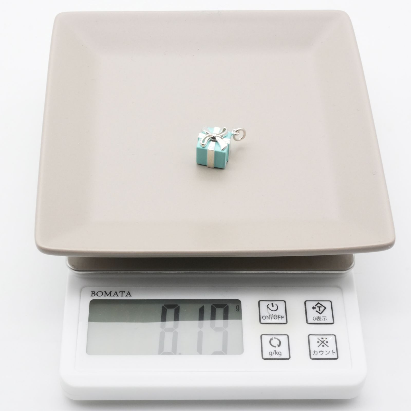 希少 ティファニー ブルーボックス エナメル チャーム/25-1288S - メルカリ