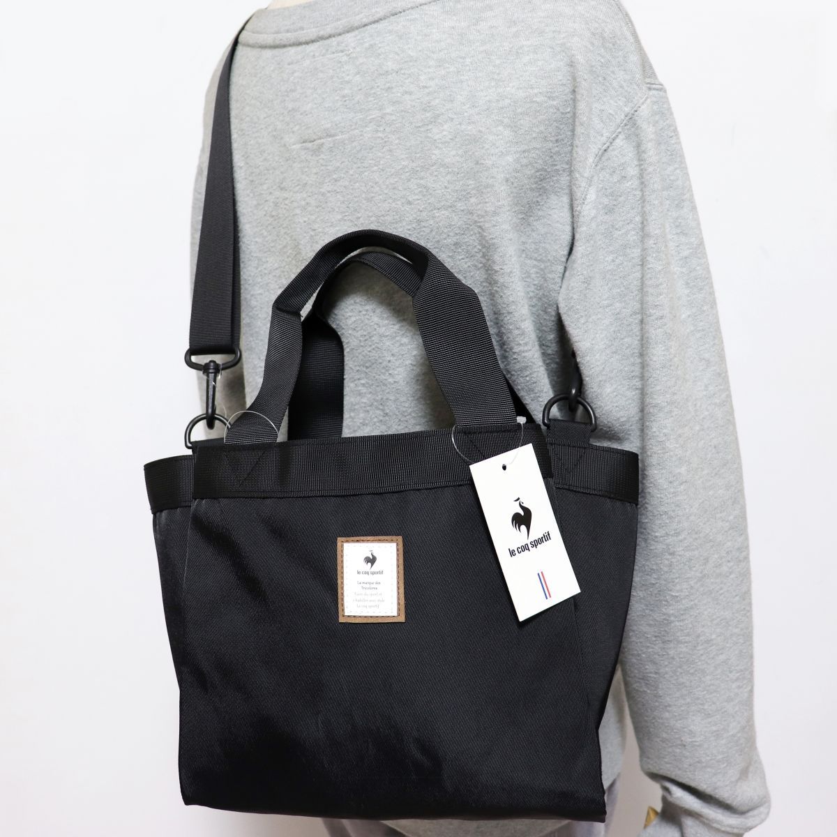 ☆ルコック le coq sportif 新品 ポケットいっぱい 2WAY ショルダー