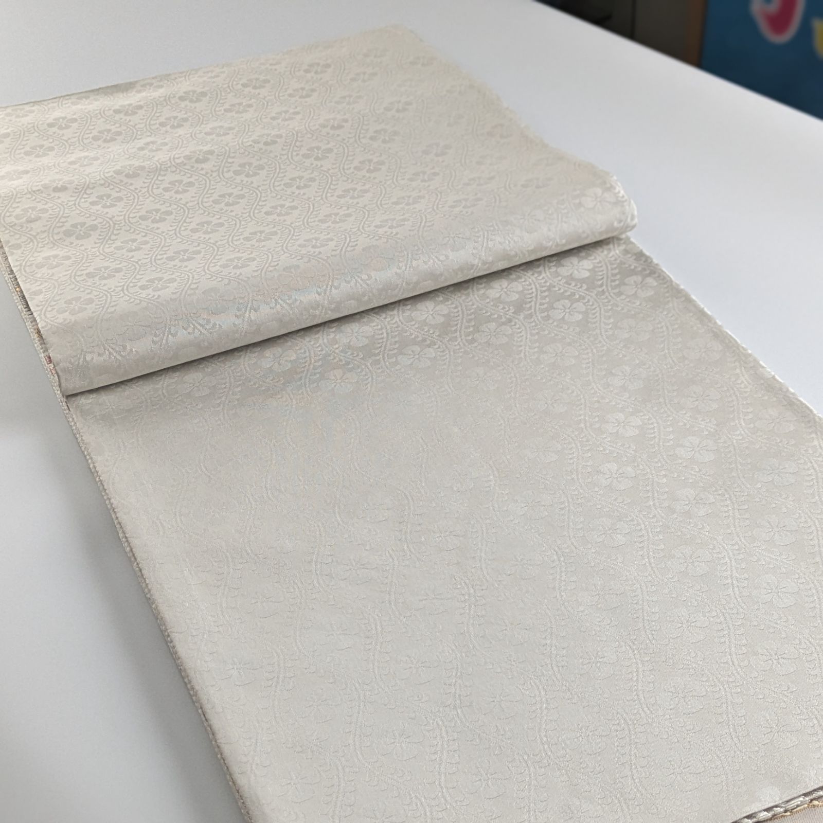 シュトラウス衣正絹西陣織鳳凰丸文花菱袋帯伝統柄