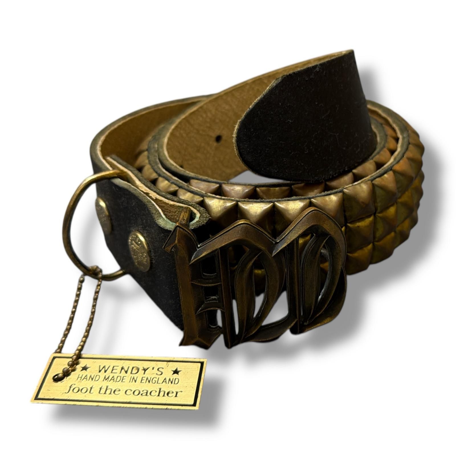 参考上代39900円 未使用 foot the coacher × Wendy's w buckle belt(3