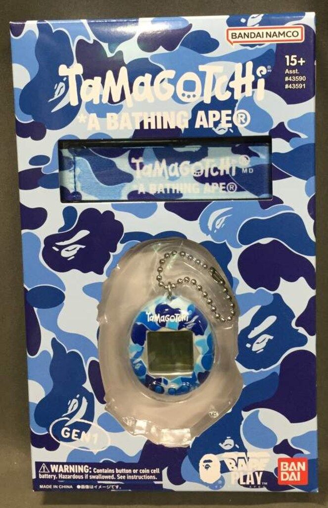 A BATHING APE たまごっち Tamagotchi 青 ブルー - メルカリ