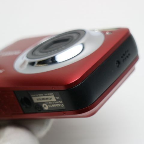 新品同様 PowerShot A495 レッド 即日発送 Canon デジカメ デジタル