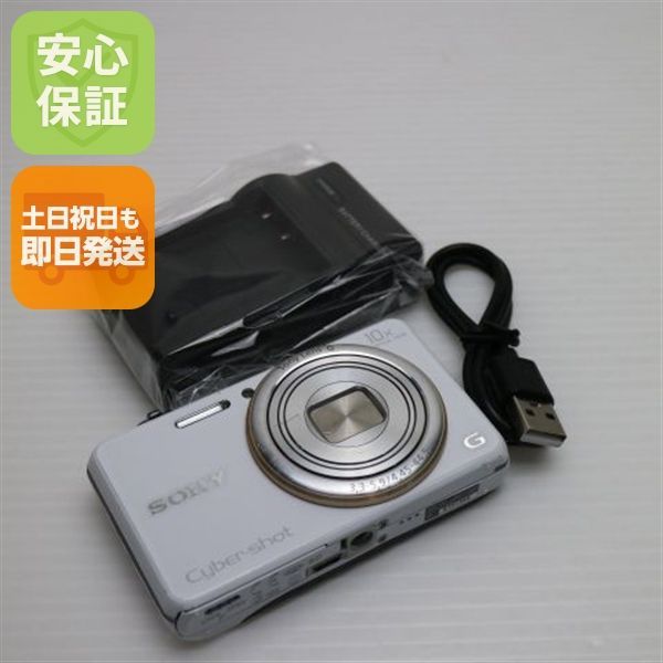 美品 DSC-WX100 ホワイト 即日発送 デジカメ SONY デジタルカメラ 本体 土日祝発送OK 04000
