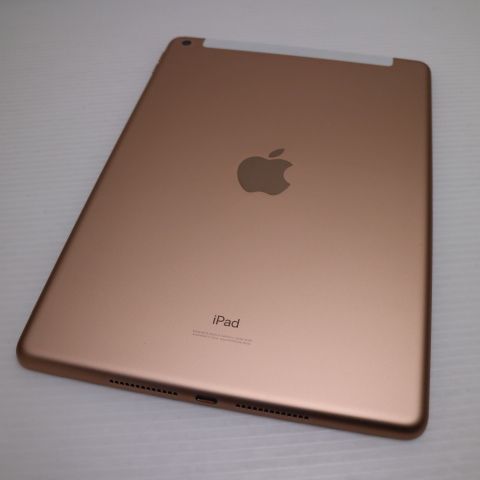 超美品 SIMフリー iPad7 第7世代 128GB ゴールド 本体 土日祝発送OK
