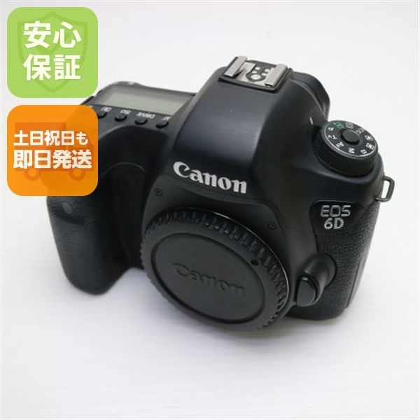良品中古 EOS 6D ブラック ボディ 即日発送 デジ1 Canon デジタル