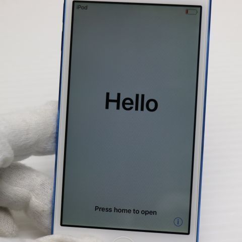 超美品 iPod touch 第6世代 32GB ブルー 即日発送 オーディオ